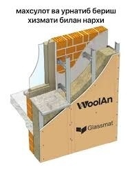 WoolAn FACADE PRO 140кг/м3 50мм фото 1