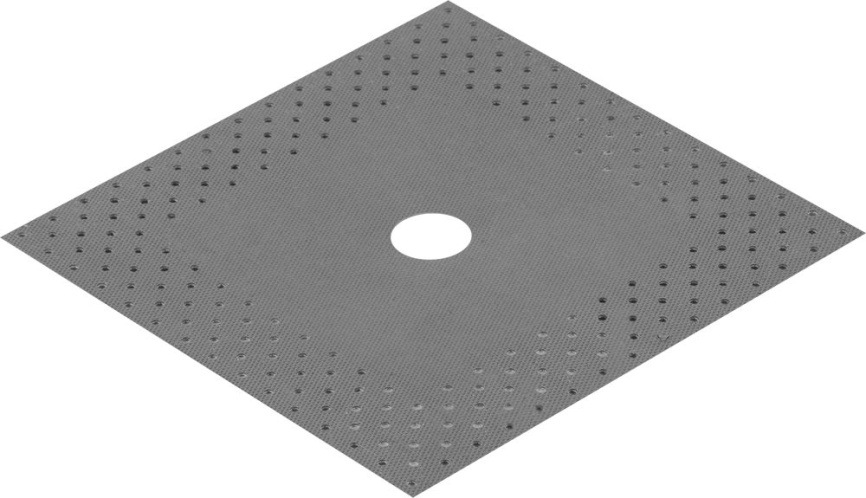 Манжетна напольная 425х425х0,5 фото 1