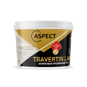 Aspect TRAVERTIN LAK (Gliter) 10кг фото 1