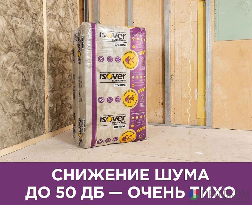 Isover ШУМКА ПЛИТА 6.1м² фото 2